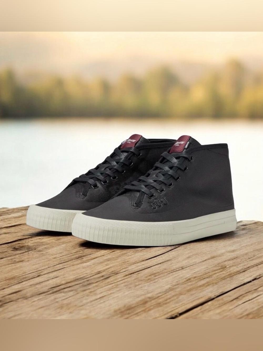 Globe Gilette Mid Black Sneakers Men’s Size 10.5 - Picture 1 of 17